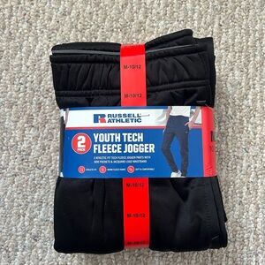 Russell Athletic Youth Tech Fleece Jogger 2pk size M 10/12